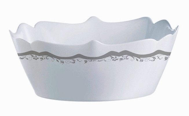 Салатник 16см Luminarc Authentic Silver H8385 фото 1 — Posudio