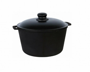 Кастрюля чугун.литая  6л &mdash; Posudio