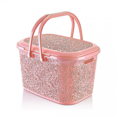 Ротанг корзина для прищепок  DEMIREL &mdash; Posudio