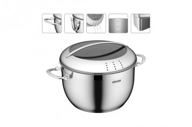 Кастрюля со стеклянной крышкой 20см/2.8л, Nadoba Maruska, NAD726612 — Posudio