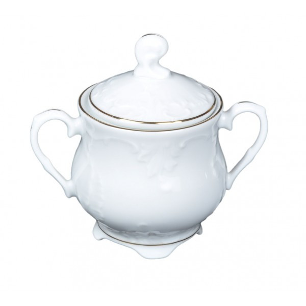 Сахарница 200мл Cmielow Rococo gold 0035860 3604 фото 1 — Posudio