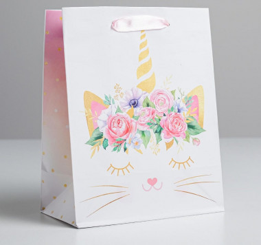 Пакет ламинированный вертикальный «Мур», MS 18 × 23 × 10 см &mdash; Posudio