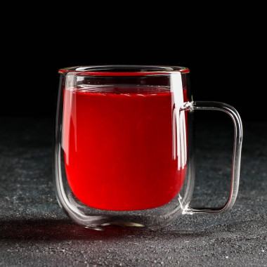 Кружка с двойными стенками "Адель" 300 мл &mdash; Posudio