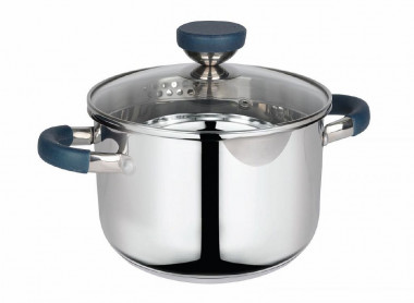 Кастрюля 3л. стекл. крышка"Hitt"Lenz",07226 &mdash; Posudio