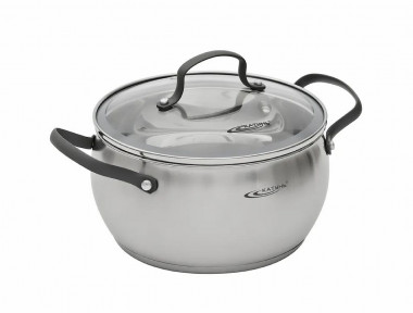 Кастрюля 2,4л [АГАТА] 18*10,5см, КТ19-D-1 — Posudio