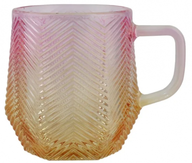 Набор из 6 кружек 300мл в под.уп.(х8)Стекло 200-046 — Posudio