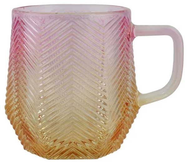 Набор из 6 кружек 300мл в под.уп.(х8)Стекло 200-046 фото 1 — Posudio