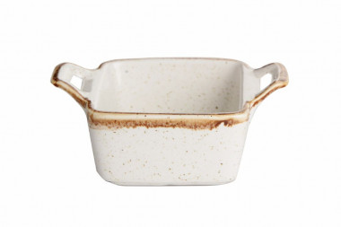 Тарелка для комплиментов 7*10 см. Porland Seasons Bej 808104 — Posudio