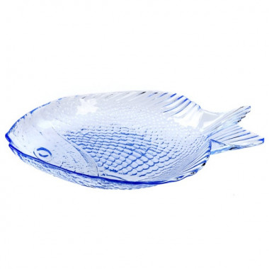 Набор тарелок закусочных (десертных) 6 шт 196*160 мм Pasabahce Light Blue 10256BM — Posudio