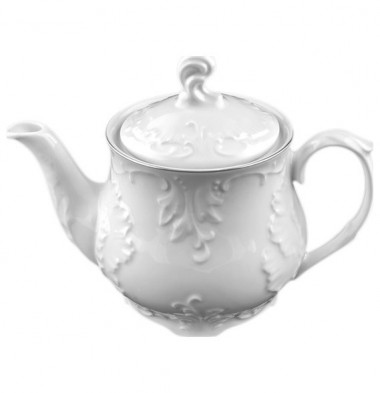 Чайник 1,1 л Cmielow Rococo Платина 0035660-OMAZ — Posudio