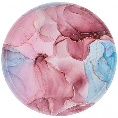 Поднос сервировочный AGNESS "ТОПАЗ"  33х2,1см &mdash; Posudio