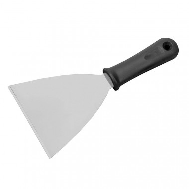 Скребок черная пластик. ручка 12см. P.L. — Posudio