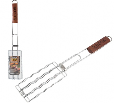 Решетка для барбекю ECOS RD-169D(для сосисок р-р 17*8,5см) — Posudio