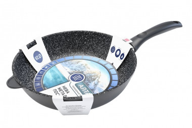 Сковорода "Алтай", глубокая, литая, Ø28, Нева-Металл, 27128 &mdash; Posudio