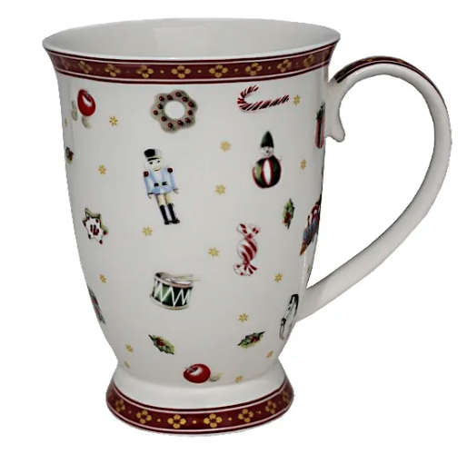 Кружка 290 мл НОВЫЙ ГОД в под.уп.(х36) Фарфор 105-596 фото 1 — Posudio