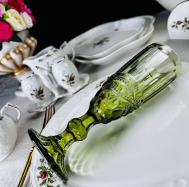 Набор из 6 фужеров 170 мл в под.уп.(х4) Зеленый 588-444 &mdash; Posudio