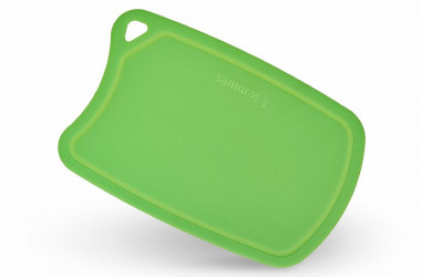 Доска термопластиковая 380х250х2мм Samura зелен &mdash; Posudio