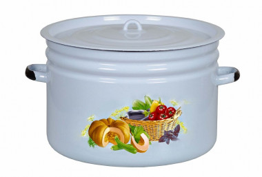 Бак 24л. серо-гол. СЕНТЯБРЬ — Posudio