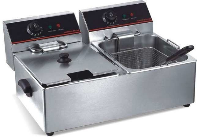 Фритюрница AIRHOT ЕF-10+10 фото 1 — Posudio