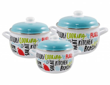 Набор посуды 6предметов Metrot Брокколи 181002 — Posudio