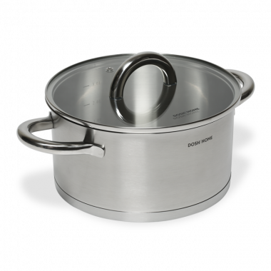 Кастрюля с крышкой 24см 5л ARIES, 200506 &mdash; Posudio