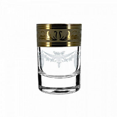 Набор стопок 6шт &quot;Русский узор&quot; (Гусь Хрустальный) GE09-837 — Posudio