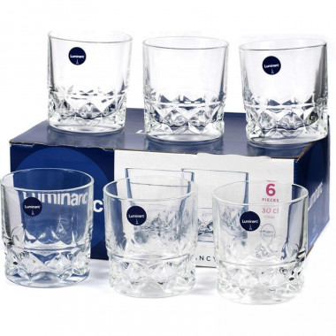 Набор стаканов 300мл 6шт Luminarc Sancy N0760 — Posudio