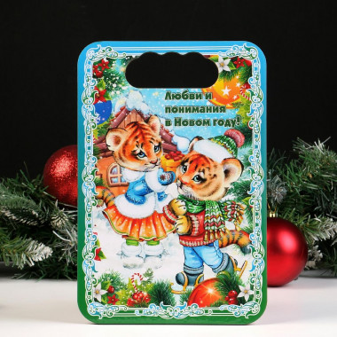 Доска разделочная &quot;Год Тигра. Понимания &quot; дерево — Posudio