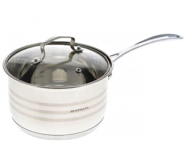 HM 0514-1 ковш с кр. нерж.сталь  1,2л(14см) &mdash; Posudio
