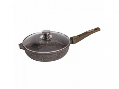 Сковорода 26см.&quot;Premium&quot;(mokko) со съемной ручкой — Posudio