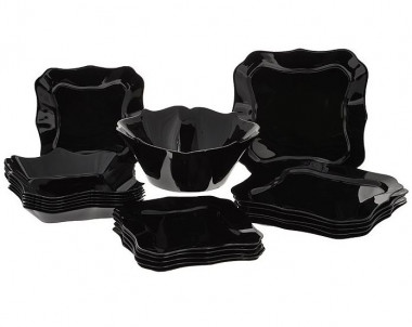 Столовый сервиз Luminarc Authentic Black 19пр. E6196 &mdash; Posudio