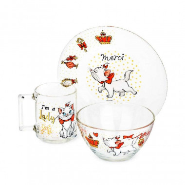 Набор для завтрака 3 предмета КОШКА МАРИ — Posudio