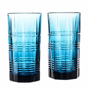 Набор стаканов  ДАЛЛАС ЛОНДОН ТОПАЗ 4шт. 380мл высокие — Posudio