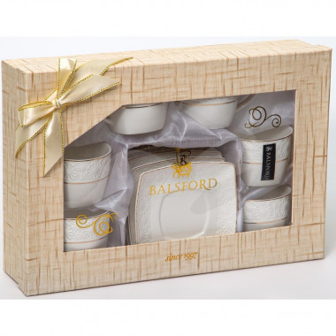 Кофейный набор Balsford «Грация нежность», 12 предметов, 100 мл &mdash; Posudio