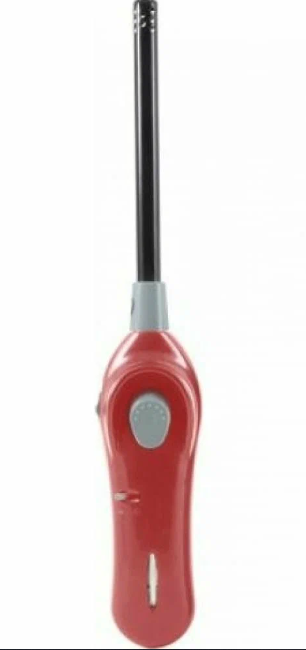 Зажигалка газовая ECOS GL-001R, красная — Posudio
