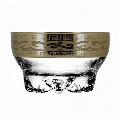 Набор 6 салатников с рисунком "Версаче", Гусь-Хрустальный GE08-3258 &mdash; Posudio