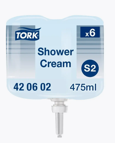 Tork S2 Жидкое мыло-гель для тела и волос мини 0,475мл. 8шт./уп. фото 1 — Posudio