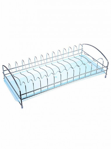 Сушилка-подставка д/посуды, металл, пластик 39*19*9см. — Posudio