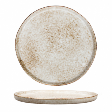 Тарелка с бортом  Brown Spider Silk d=27 h=1.8см. &mdash; Posudio