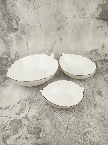 Набор салатников 3пр. (14м, 18см, 22см) в под упак "Оливия" &mdash; Posudio