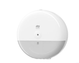 Tork Т8 Диспенсер для туалетной бумаги в рулонах SmartOne белый &mdash; Posudio