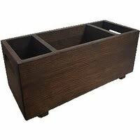 Органайзер 3секций темный дуб &mdash; Posudio