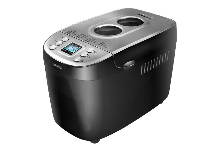 Хлебопечь CENTEK CT-1415 Black  860ВТ 1500гр фото 1 — Posudio