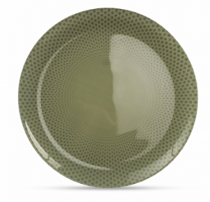 Тарелка обеденная SELESTI GREEN 25см. — Posudio