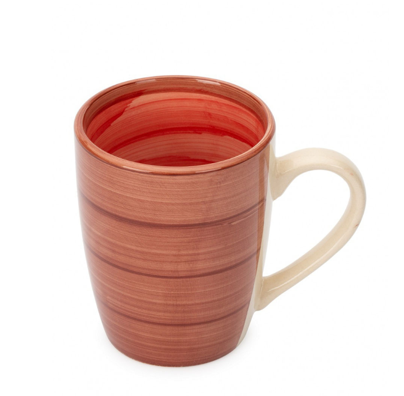 Кружка Wood Red 360мл фото 1 — Posudio