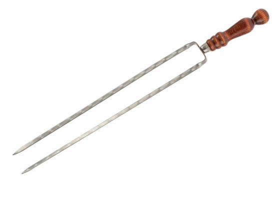 Шампур ручка колпачек  3*20*60 фото 1 &mdash; Posudio