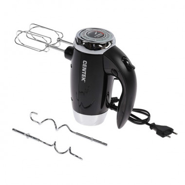 Миксер CENTEK CT-1115 350ВТ  черн/хром &mdash; Posudio