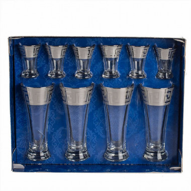 Гусарский Набор 10пр. (Гусь Хрусталь) SE04-2199/2194 — Posudio