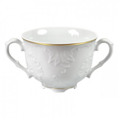 Чашка для бульона 330мл Cmielow Rococo gold 0034824 3604 &mdash; Posudio