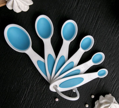 Набор мерных ложек 6 шт "Тепло" 0,62/1,25/2,5/5/7,4/15 мл &mdash; Posudio